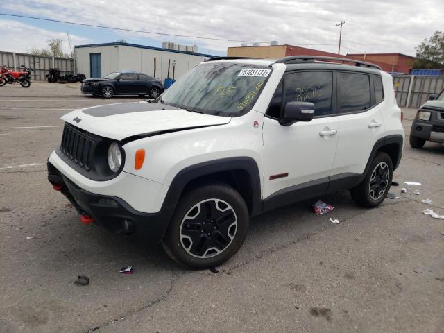 ZACCJBCB3HPE94816 - 2017 JEEP RENEGADE T WHITE photo 2