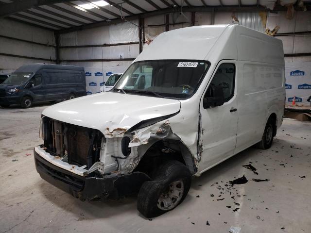 1N6BF0LY0HN809843 - 2017 NISSAN NV 2500 S WHITE photo 2