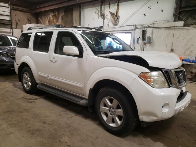 5N1AR18B18C646045 - 2008 NISSAN PATHFINDER WHITE photo 1