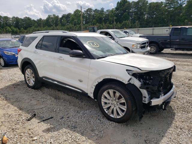 1FM5K7LCXMGB76741 - 2021 FORD EXPLORER K WHITE photo 1