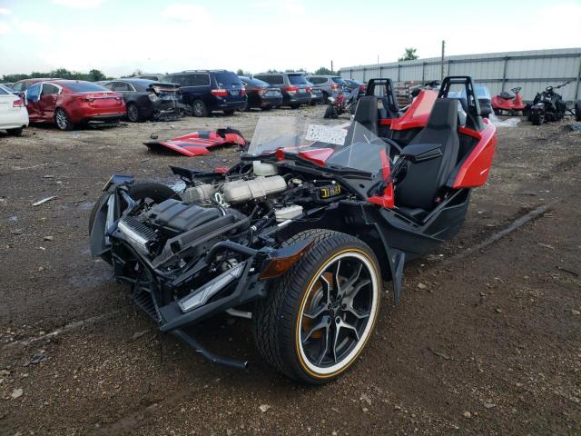 57XAAPHD0L8136952 - 2020 POLARIS SLINGSHOT RED photo 2