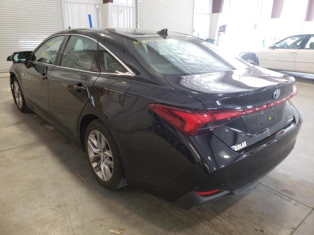 4T1B21FB4KU009289 - 2019 TOYOTA AVALON XLE BLACK photo 3