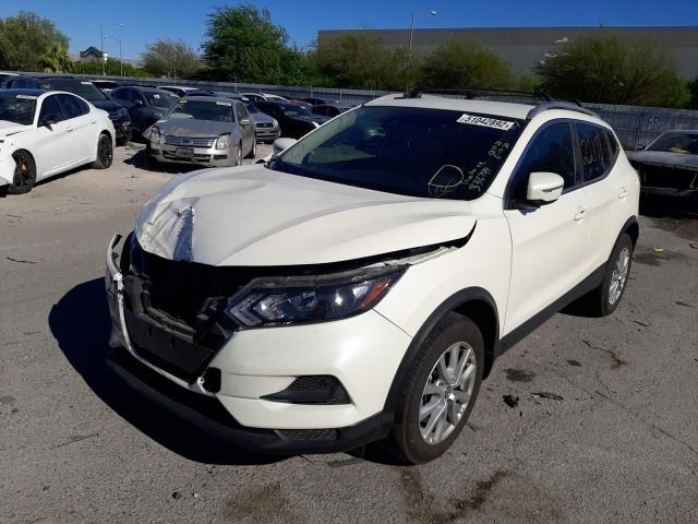 JN1BJ1CV6LW546664 - 2020 NISSAN ROGUE SPOR WHITE photo 2