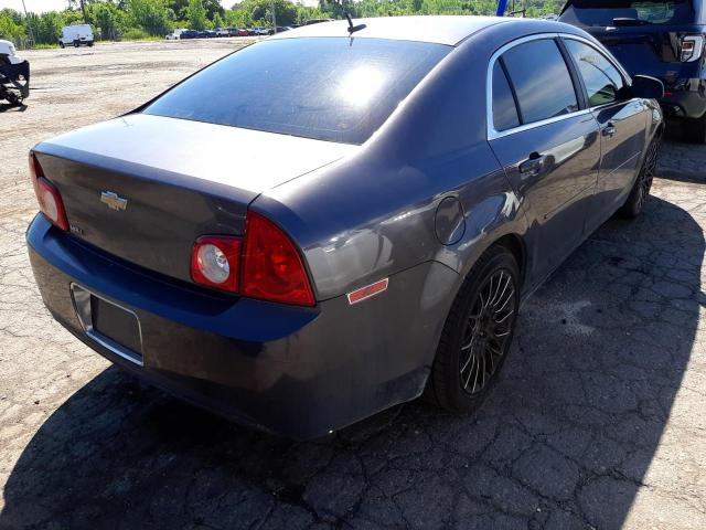 1G1ZB5EB8A4123556 - 2010 CHEVROLET MALIBU LS GRAY photo 4