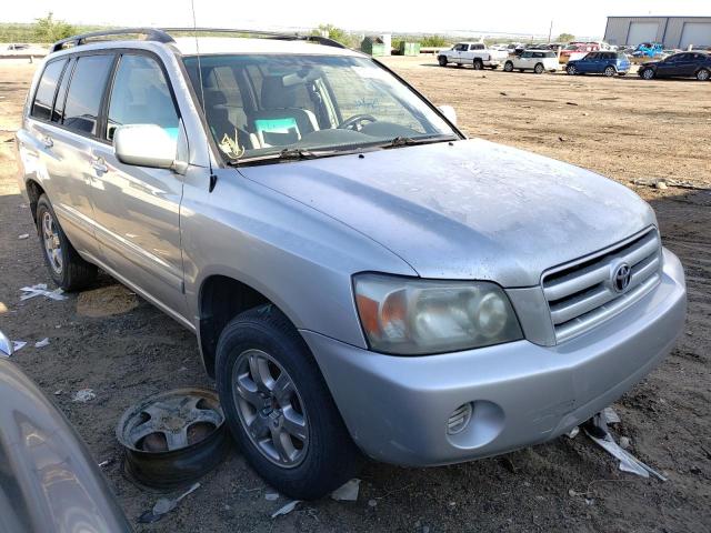 JTEDP21A660109499 - 2006 TOYOTA HIGHLANDER SILVER photo 1