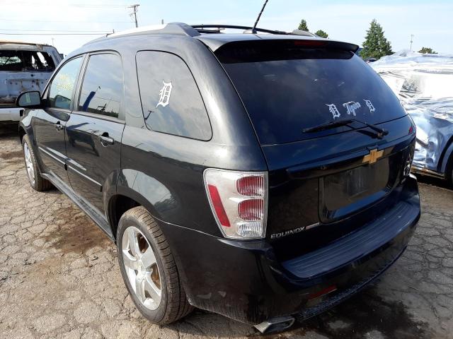 2CNDL737X86021561 - 2008 CHEVROLET EQUINOX SP BLACK photo 3