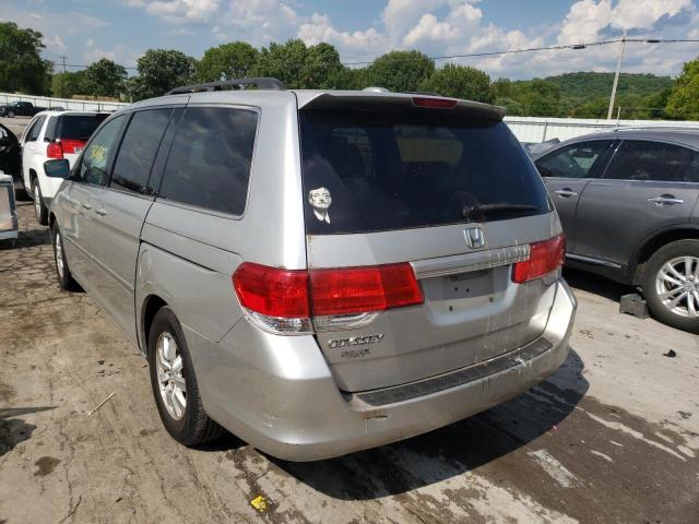 5FNRL38759B006618 - 2009 HONDA ODYSSEY EX SILVER photo 3