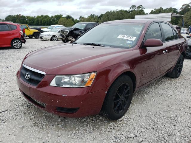 5NPET46C07H265200 - 2007 HYUNDAI SONATA GLS  photo 2