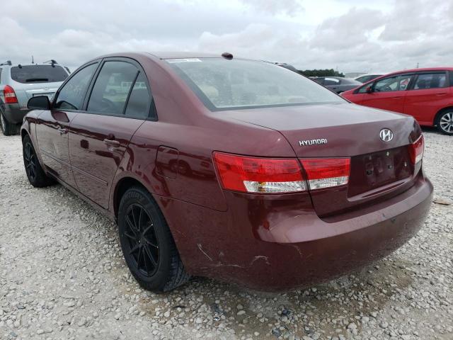 5NPET46C07H265200 - 2007 HYUNDAI SONATA GLS  photo 3