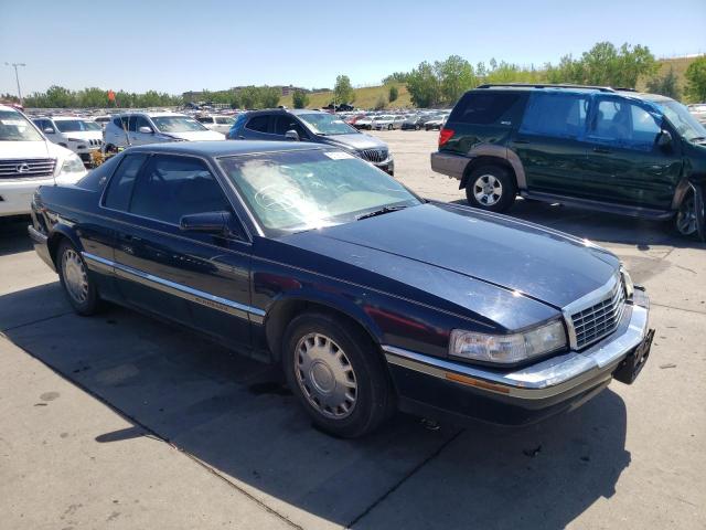 1G6EL12Y8PU615567 - 1993 CADILLAC ELDORADO S BLUE photo 1