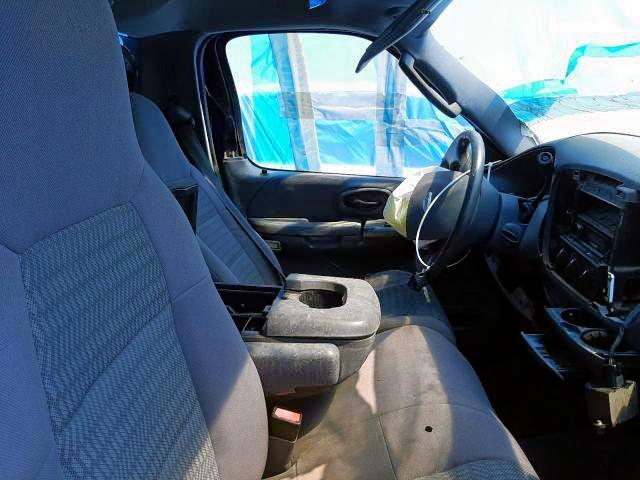 2FTRF17W63CA75756 - 2003 FORD F150 BLUE photo 5