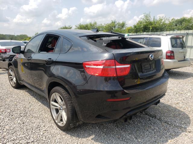 5YMGZ0C50ALK13050 - 2010 BMW X6 M BLACK photo 3