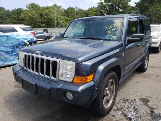 1J8HG48NX7C695014 - 2007 JEEP COMMANDER 蓝色 照片 2