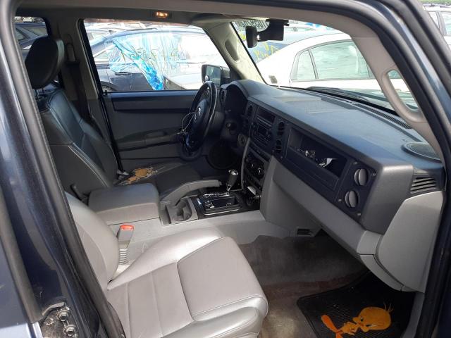 1J8HG48NX7C695014 - 2007 JEEP COMMANDER 蓝色 照片 5