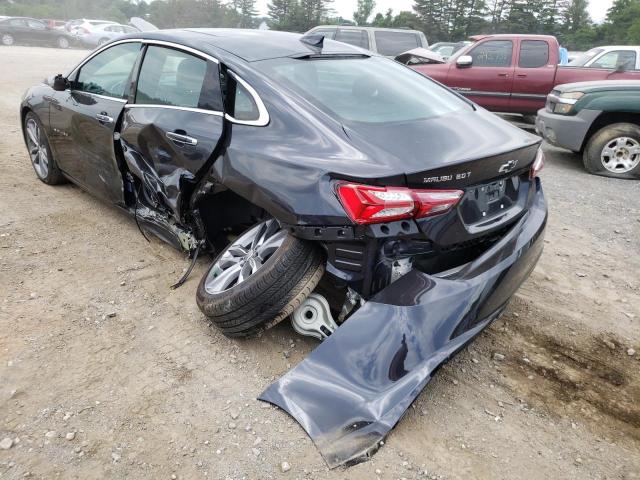 1G1ZE5SXXNF111457 - 2022 CHEVROLET MALIBU PRE BLACK photo 3