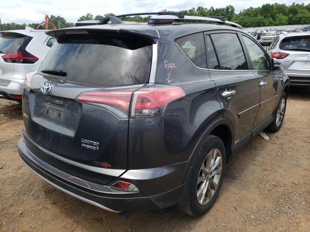 JTMDJREV9GD000508 - 2016 TOYOTA RAV4 HV LI GRAY photo 4