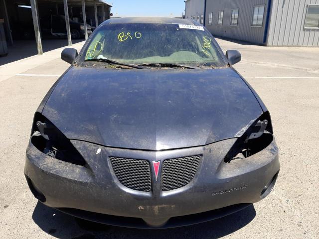 2G2WP552481156141 - 2008 PONTIAC GRAND PRIX CHARCOAL photo 9