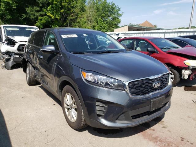 5XYPG4A31LG643241 - 2020 KIA SORENTO L BLACK photo 1