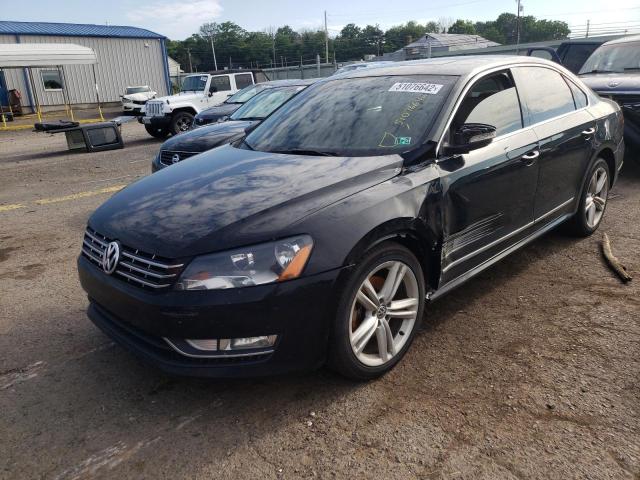 1VWBN7A33CC086688 - 2012 VOLKSWAGEN PASSAT SE BLACK photo 2