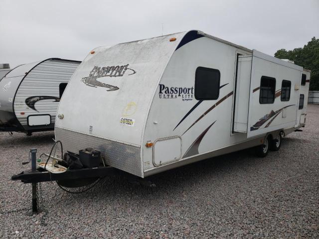 4YDT2902496410787 - 2009 KEYSTONE PASSPORT თეთრი ფოტო 2