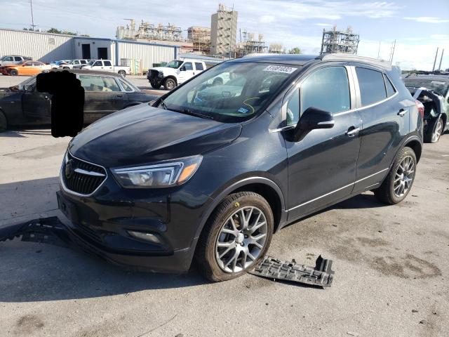 KL4CJ1SM8KB727601 - 2019 BUICK ENCORE SPO BLACK photo 2