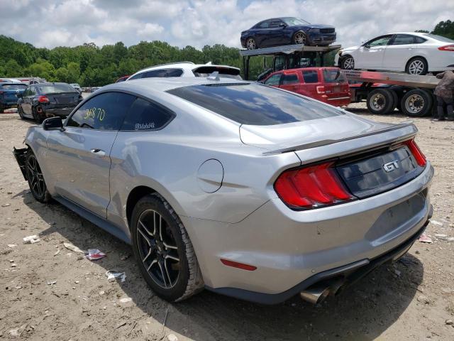 1FA6P8CF7L5192129 - 2020 FORD MUSTANG GT SILVER photo 3