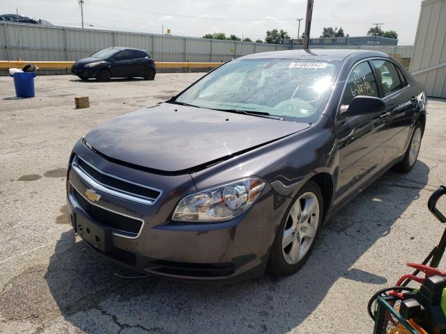 1G1ZB5E0XCF260357 - 2012 CHEVROLET MALIBU LS CHARCOAL photo 2