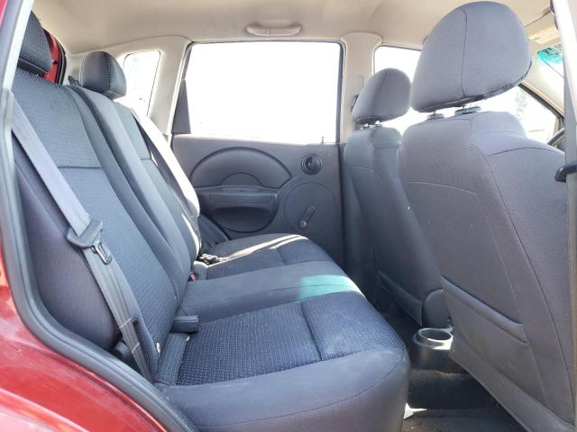 KL1TD69666B684102 - 2006 CHEVROLET AVEO BASE BURGUNDY photo 6
