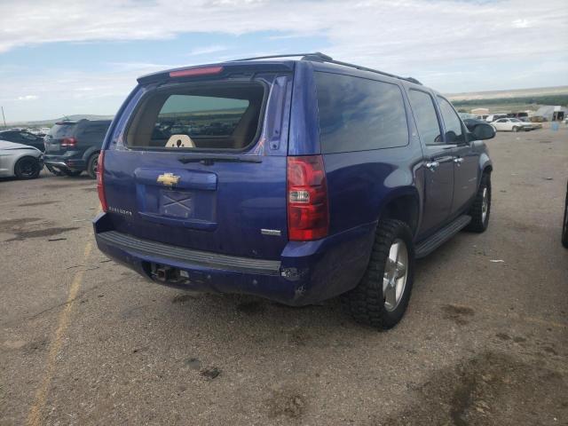 1GNUKJE32AR266516 - 2010 CHEVROLET SUBURBAN K BLUE photo 4