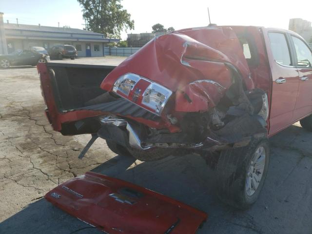 1GCGSCE38G1115446 - 2016 CHEVROLET COLORADO L RED photo 9