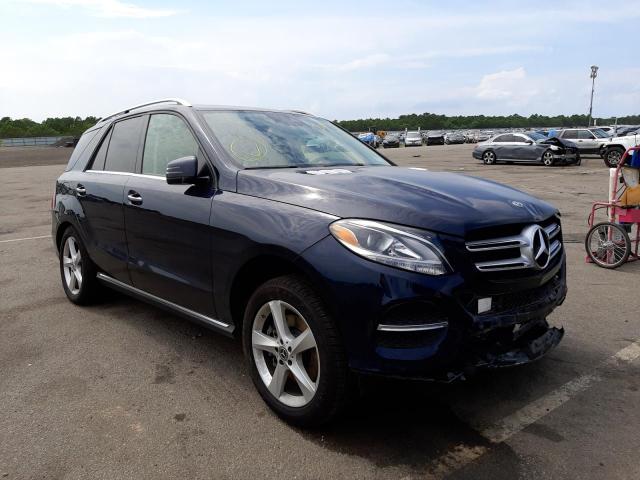 4JGDA5GB5KB212821 - 2019 MERCEDES-BENZ GLE 400 4M BLUE photo 1