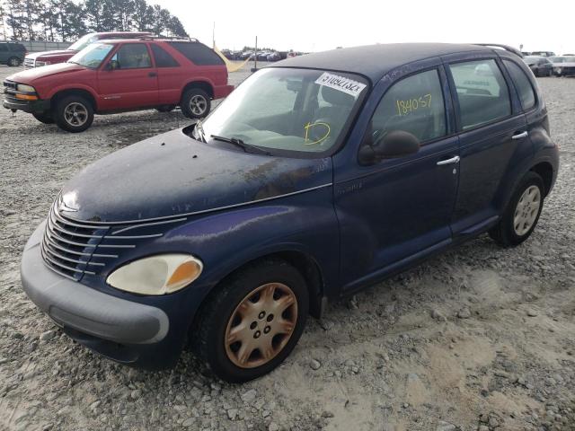 3C4FY48B12T350517 - 2002 CHRYSLER PT CRUISER BLUE photo 2