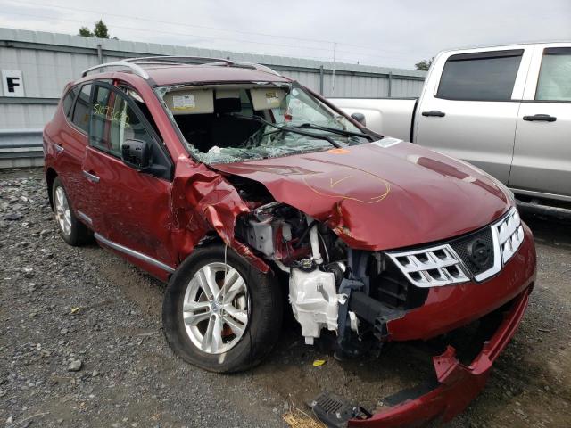 JN8AS5MV9FW761959 - 2015 NISSAN ROGUE SELE RED photo 1