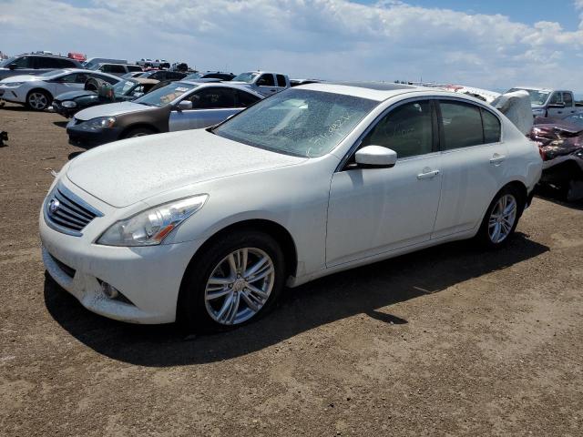 JN1CV6AR5DM767875 - 2013 INFINITI G37 WHITE photo 2