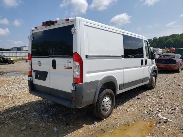 3C6TRVAG3JE144976 - 2018 RAM PROMASTER WHITE photo 4