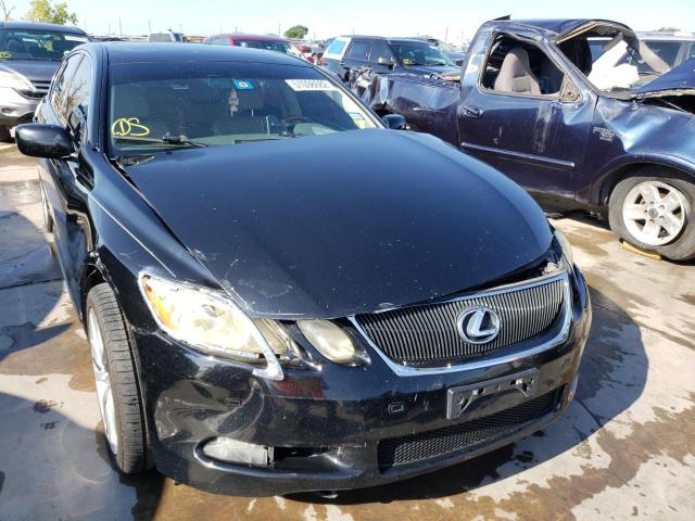 JTHBC96S075011220 - 2007 LEXUS GS 450H BLACK photo 9