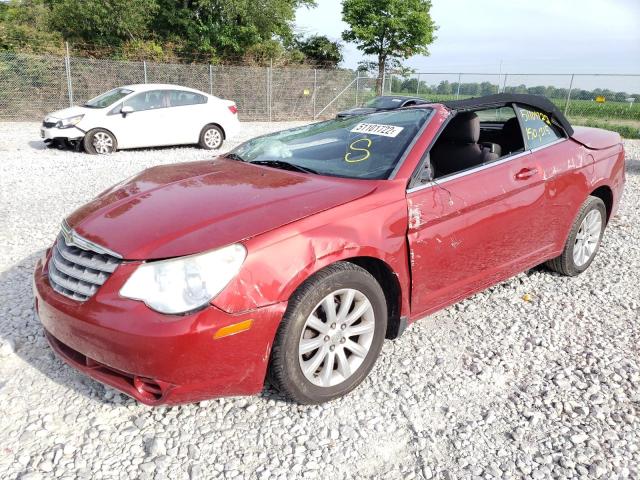 1C3BC5ED1AN142598 - 2010 CHRYSLER SEBRING TOURING  photo 2