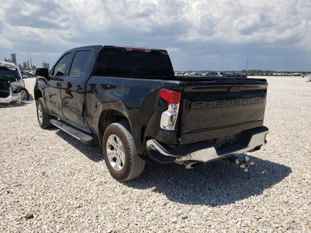 3GCUYDED2LG357998 - 2020 CHEVROLET silverado BLACK photo 3