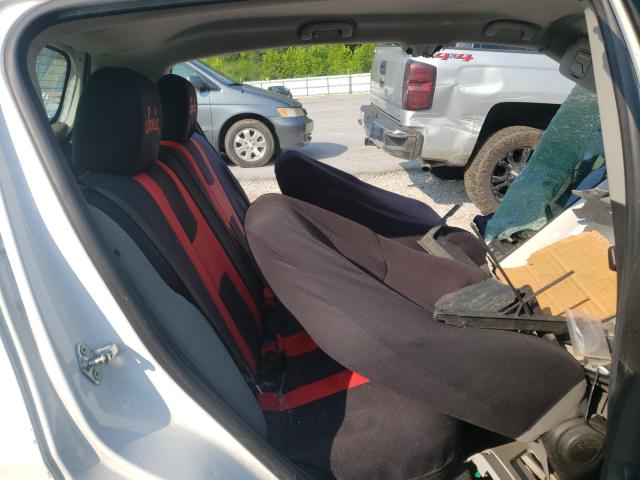 1G1JA6SH9C4149715 - 2012 CHEVROLET SONIC LS WHITE photo 6