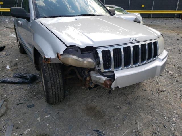 1J8GR48K47C624399 - 2007 JEEP GRAND CHER SILVER photo 9