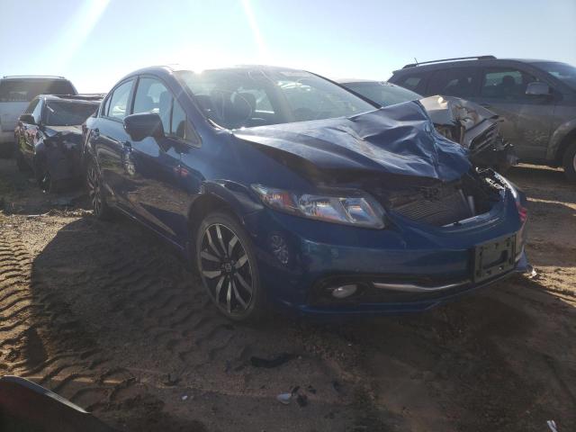 19XFB2F96FE078806 - 2015 HONDA CIVIC EXL Mavi foto 1