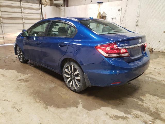 19XFB2F96FE078806 - 2015 HONDA CIVIC EXL Mavi foto 3