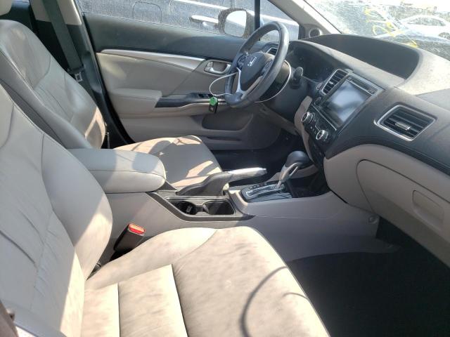 19XFB2F96FE078806 - 2015 HONDA CIVIC EXL Mavi foto 5