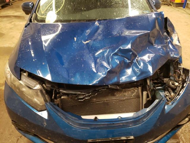 19XFB2F96FE078806 - 2015 HONDA CIVIC EXL Mavi foto 7