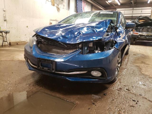 19XFB2F96FE078806 - 2015 HONDA CIVIC EXL Mavi foto 9