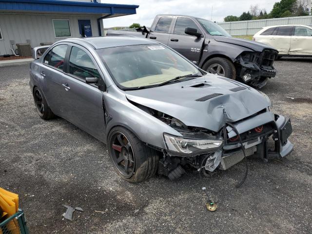 JA32W8FV2EU017874 - 2014 MITSUBISHI LANCER EVO GRAY photo 1