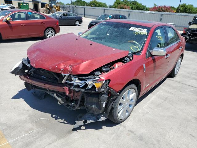 3LNDL2L37BR752349 - 2011 LINCOLN MKZ HYBRID RED photo 2