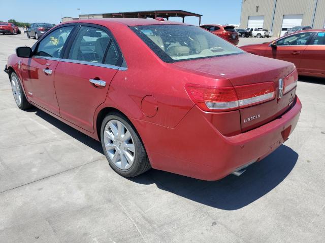 3LNDL2L37BR752349 - 2011 LINCOLN MKZ HYBRID RED photo 3