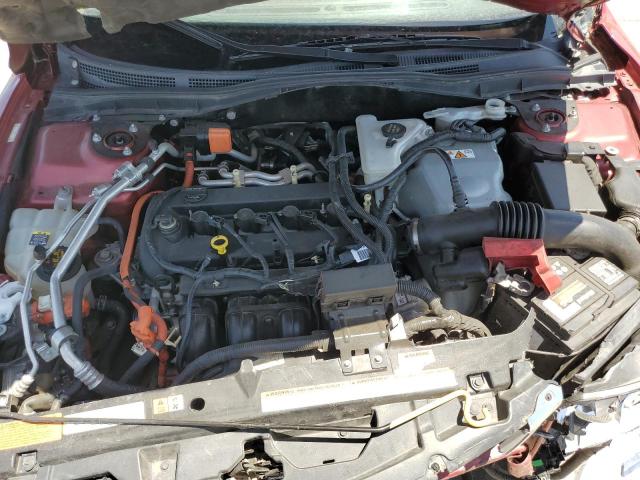 3LNDL2L37BR752349 - 2011 LINCOLN MKZ HYBRID RED photo 7