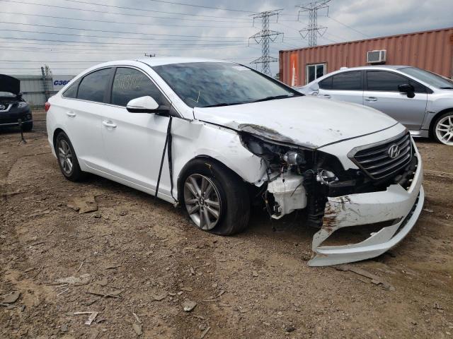 5NPE24AA1FH116561 - 2015 HYUNDAI SONATA ECO WHITE photo 1